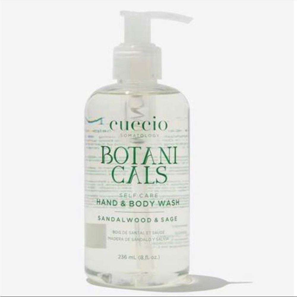 Cuccio Somatology Botanicals Hand And Body Wash Sandalwood & Sage NEW